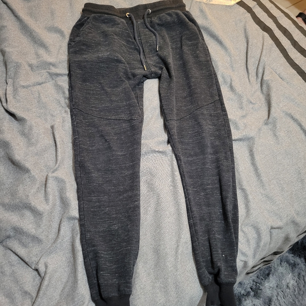 Men's Black Jogger Pants Primark Small